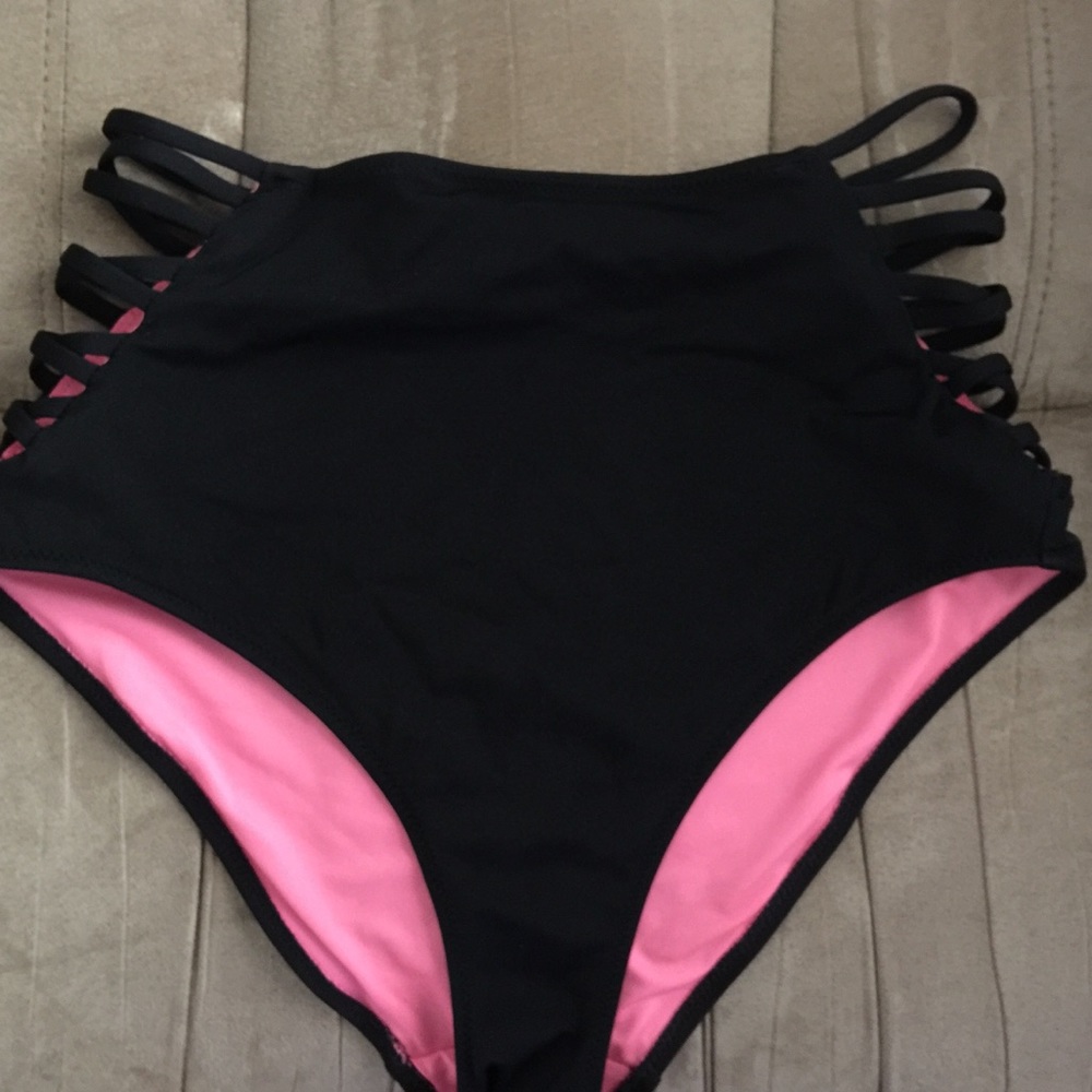 Victoria’s Secret Pink High Waist Bikini Bottoms